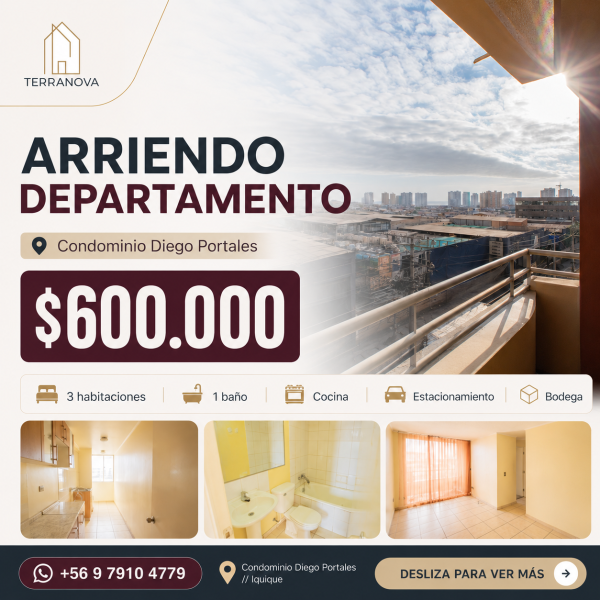 Arriendo Departamento